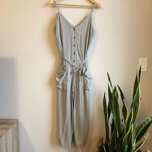 ✨Dress Forum | Striped Jumpsuit - Medium